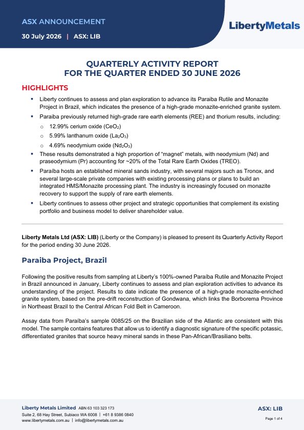 Image for the Tweet beginning: Our Quarterly Activities Report for