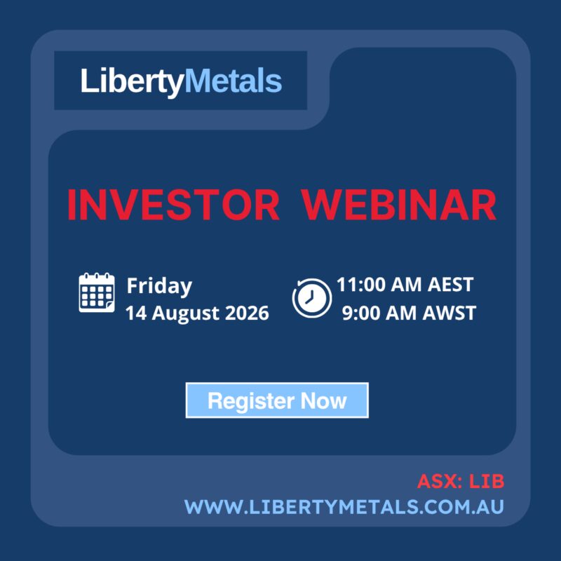 Image for the Tweet beginning: We're hosting an Investor Webinar